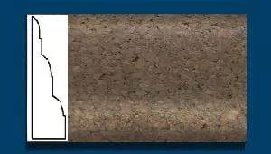 Плинтус пробковый ArtCorkDesing С 105 (Колер 7) 18x45x910 мм в Сургуте