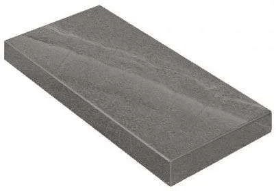 Керамогранит Italon Контемпора Карбон 33x120 ступень угловая правая в Сургуте