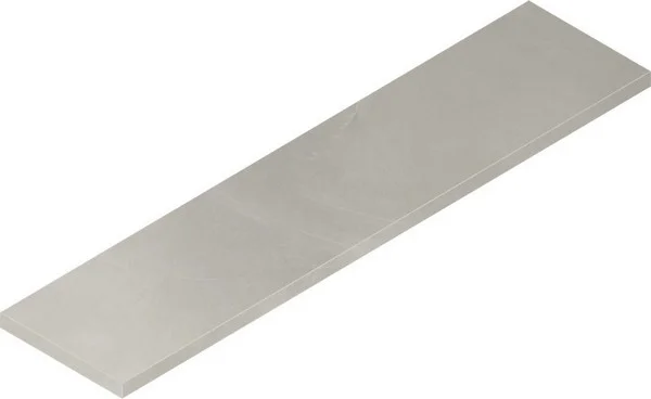 Керамогранит Italon Континуум Сильвер Ступень угловая левая 33х120 (Натуральная) в Сургуте