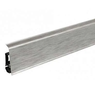 Плинтус пластиковый Arbiton INDO70 17 Алюминий 2,5 м в Сургуте