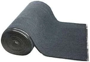 Влаговпитывающая дорожка Арте Ребристая 7 мм Серый (1,2м) в Сургуте