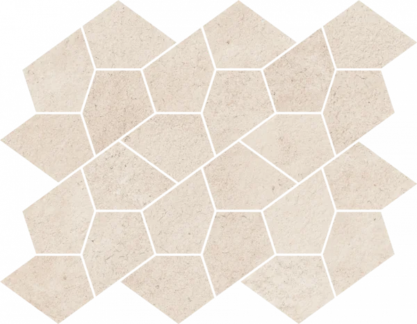 Керамогранит Italon Этернум Сноу Мозаика Калейдо 35.6х27.6 (Натуральная) в Сургуте