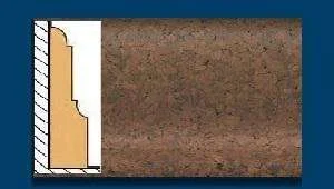 Плинтус пробковый ArtCorkDesing С 103 (Колер 11) 12х65х910 мм в Сургуте