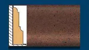 Плинтус пробковый ArtCorkDesing С 103 (Колер 13) 12х65х910 мм в Сургуте