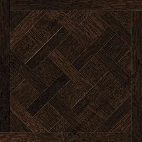 Модульный паркет Кочанелли Версаль Дуб Темный 600*600*15 мм фаска в Сургуте