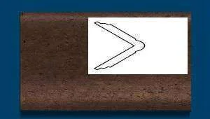 Угол пробковый наружный ArtCorkDesign С 303 Колер 14 в Сургуте