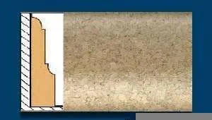 Плинтус пробковый ArtCorkDesing С 103 (Колер 4) 12х65х910 мм в Сургуте