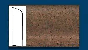 Плинтус пробковый ArtCorkDesing С 106 (Колер 11) 10х60х910 мм в Сургуте