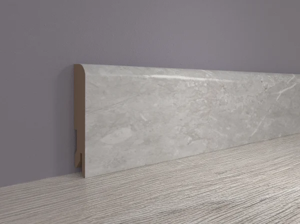 Плинтус MDF Bonkeel 24070 Торос Бьянко (80х16х2400 мм) в Сургуте