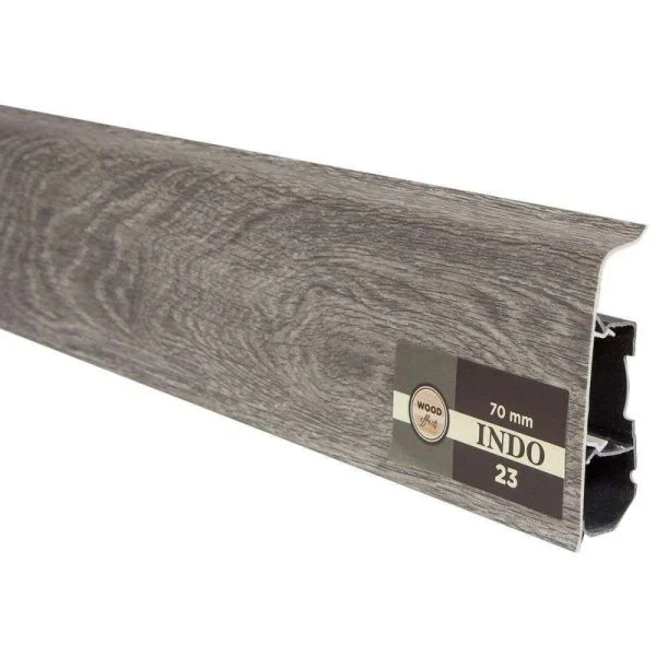 Плинтус пластиковый Arbiton INDO70 23 Дуб Модена 2,5 м в Сургуте