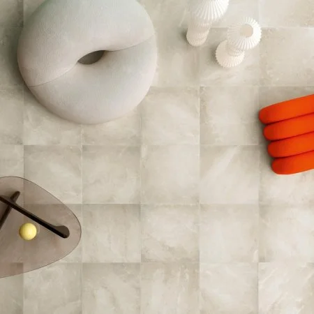 Керамогранит Coliseum Ривьера Уайт 60х60 (Натуральный и Реттифицированный) в Сургуте