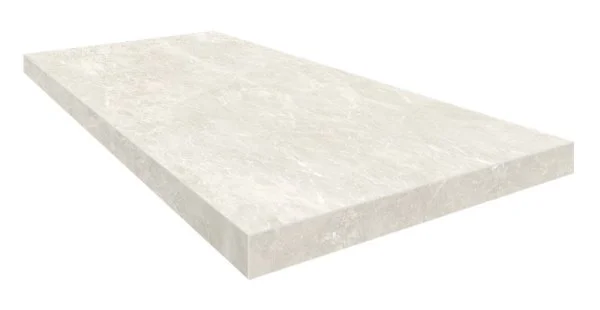 Керамогранит Coliseum Да Винчи Уайт Ступень угловая правая (Натуральный, 33х60) в Сургуте