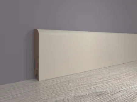 Плинтус MDF Bonkeel 24069 Кварц Грей (80х16х2400 мм) в Сургуте