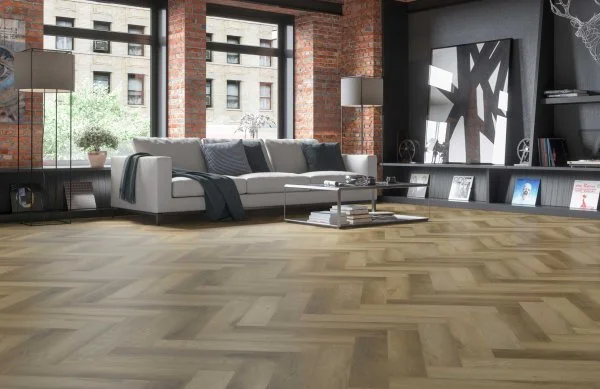 Кварц-виниловая плитка Fargo Parquet 4мм 33-2187-09 Дуб Афины (Градиент) в Сургуте