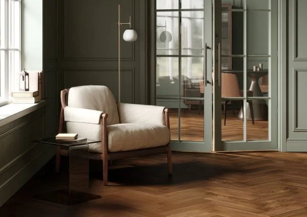 Паркетная доска Quartz Parquet Штучный паркет Орех Американский 44-400-29 в Сургуте