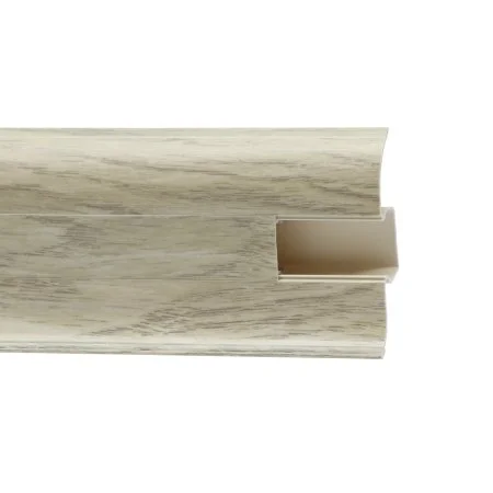 Пластиковый плинтус Royce №853 Дуб Супрема (58х22х2200мм) в Сургуте