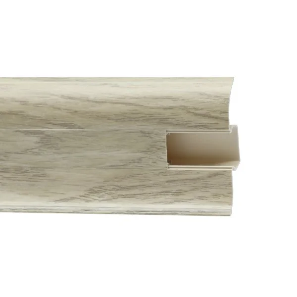 Пластиковый плинтус Royce №853 Дуб Супрема (58х22х2200мм) в Сургуте