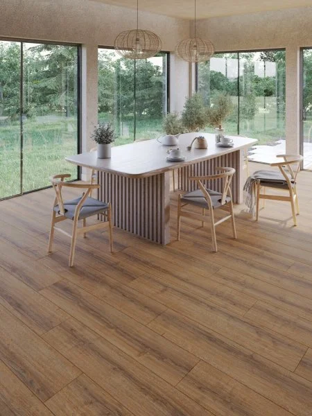 Ламинат Egger PRO 8/33 4V Large Aqua+ Дуб Шерман коньяк коричневый EPL184 в Сургуте