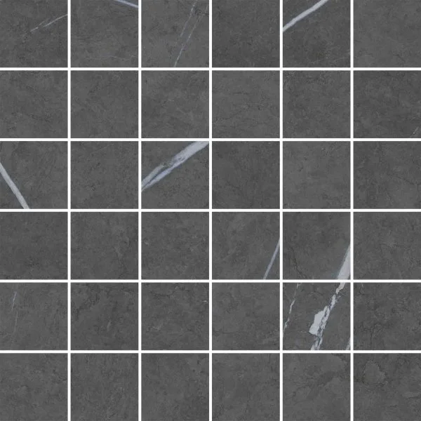 Керамогранит Italon Метрополис Империал Блэк Мозаика 30х30 (Натуральная) в Сургуте