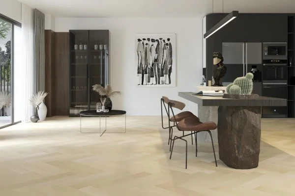 Паркетная доска Quartz Parquet Английская Ёлка Дуб Испанский 33-404 в Сургуте