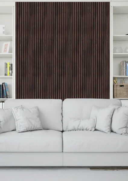 Декоративная панель для стен HiWood LV124 BR395K (120х12х2700мм) в Сургуте