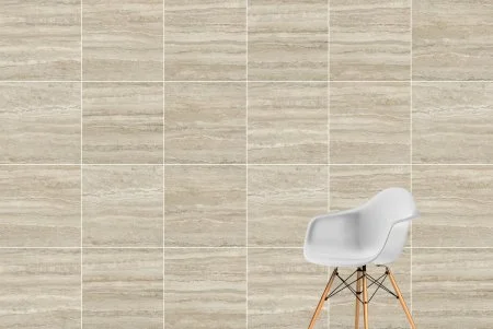 Керамогранит Vitra CityStone Травертин Линейный 60х60 (Натуральная и Реттифицированная) в Сургуте