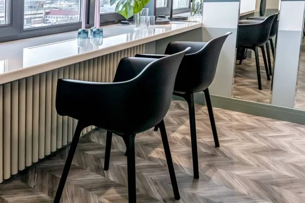 Пробковое покрытие CorkStyle Chevron Silver в Сургуте