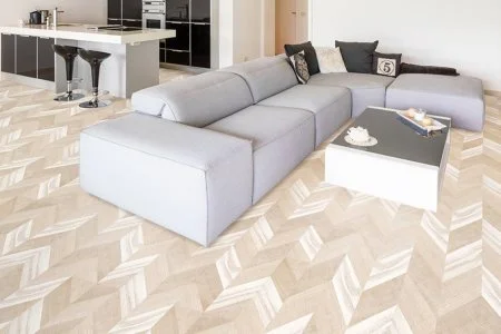 Пробковое покрытие CorkStyle Chevron Creme в Сургуте
