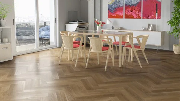 Кварц-виниловая плитка Fargo Parquet 4мм 33-63W948 Дуб Монако (Градиент) в Сургуте