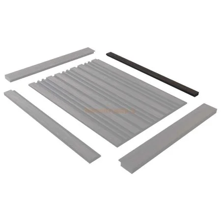 Финишный молдинг LF124B BR395K левый декорированный (31х12х2700мм) в Сургуте