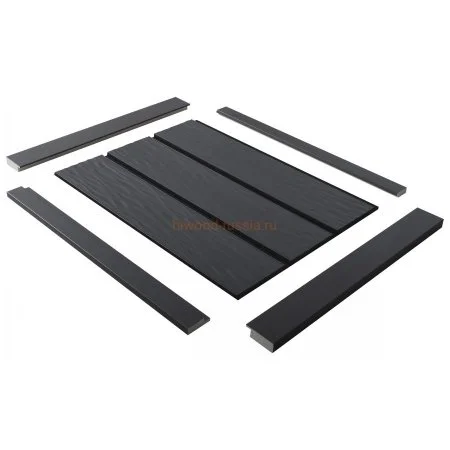 Финишный молдинг LF124A GR15K правый декорированный (42х12х2700мм) в Сургуте