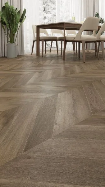 Кварц-виниловая плитка Alpine Floor Chevron Дуб Насыщенный ECO 20-4 (2,5 мм. 43 класс) в Сургуте