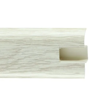 Пластиковый плинтус Royce №851 Дуб Льняной (58х22х2200мм) в Сургуте