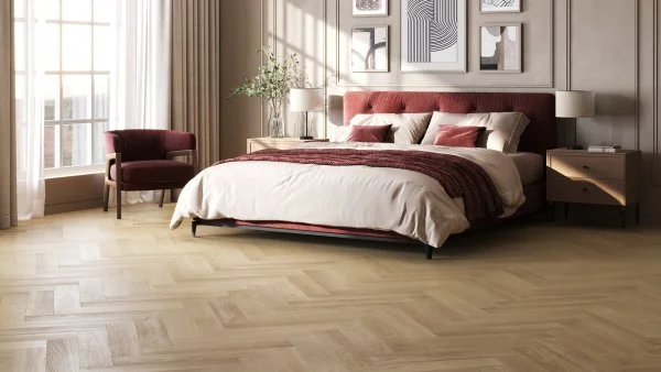 Паркетная доска Quartz Parquet Английская Ёлка Дуб Лимба 33-405 в Сургуте