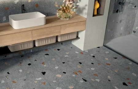 Керамогранит Coliseum Палладио Блэк 60х120 (Натуральный и Реттифицированный) в Сургуте