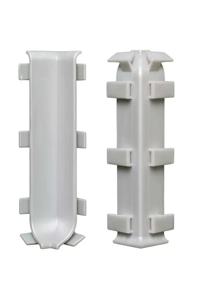 Внутренний угол Bonkeel ПЛ80 серый (ПВХ) в Сургуте