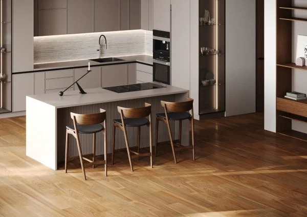 Паркетная доска Quartz Parquet Классик 5 мм Дуссия Африканская 550-63 в Сургуте