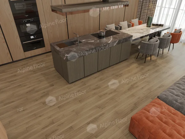 Каменно-полимерная плитка Alpine Floor Grand Sequoia Village Вайпуа ECO 11-1907 4мм, 43 класс в Сургуте