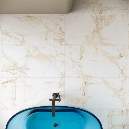 Керамогранит Coliseum Канова Уайт 60х120 (Натуральный и Реттифицированный) в Сургуте