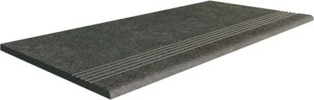 Керамогранит Italon Аурис Блэк ступень (Натуральная, 30х60) в Сургуте