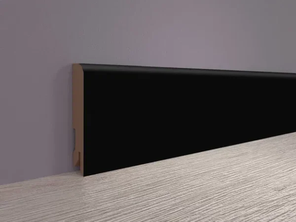 Плинтус MDF Bonkeel 24032 Чёрный Софт (100х16х2400 мм) в Сургуте