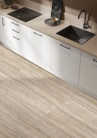 Керамогранит Vitra CityStone Травертин Линейный 60х120 (Натуральная и Реттифицированная) в Сургуте