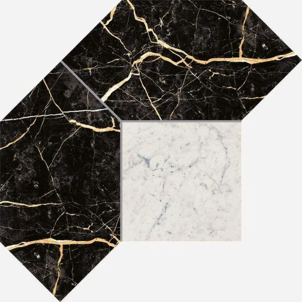 Керамогранит Italon Шарм Экстра Лоран 28,5х21 мозаика Полигон в Сургуте