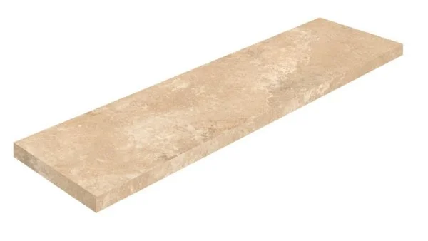 Керамогранит Coliseum Аурелия Беж Ступень угловая левая (Натуральный, 33х120) в Сургуте