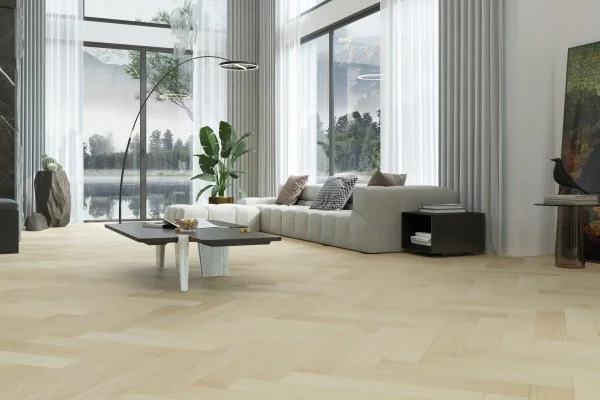 Паркетная доска Quartz Parquet Английская Ёлка Дуб Испанский 33-404 в Сургуте