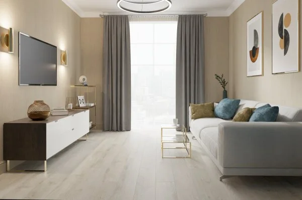 Ламинат Egger PRO 8/32 Дуб Кортина белый EPL034 в Сургуте