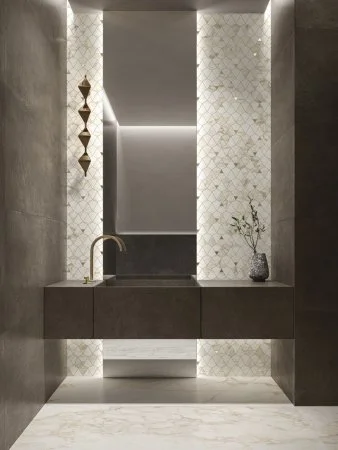 Керамогранит Italon Этернум Каррара 80х160 (Натуральная и Реттифицированная) в Сургуте