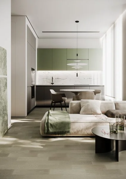 Паркетная доска Quartz Parquet Штучный паркет Дуб Лунный 44-1258-08 в Сургуте