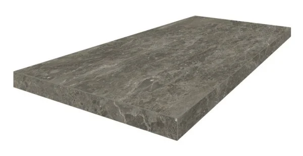 Керамогранит Coliseum Да Винчи Браун Ступень угловая левая (Натуральный, 33х60) в Сургуте