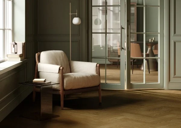 Паркетная доска Quartz Parquet Штучный паркет Дуб Кедровый Латте 44-1258-59 в Сургуте